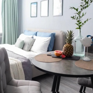 Фотография квартиры Квартира Студия Tropic Time на Дружбе рядом со Спа-комплексом Море-парк