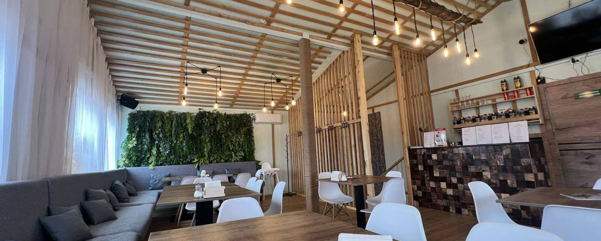 Фотографии банкетного зала Зал кафе Ecohouse