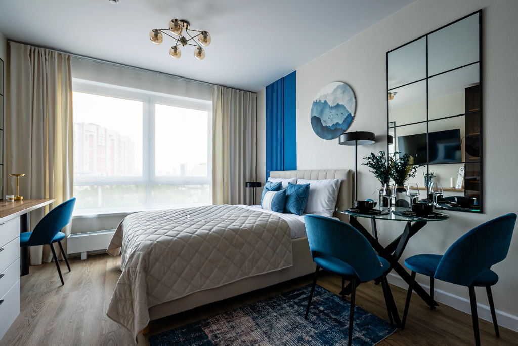 Фотография квартиры Апартаменты MaxRealty24 Студия в 5 мин ходьбы от станции м. Аминьевская