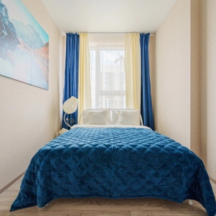 Фотография квартиры Квартира Уютная однокомнатная со свежим ремонтом новой мебелью и техникой