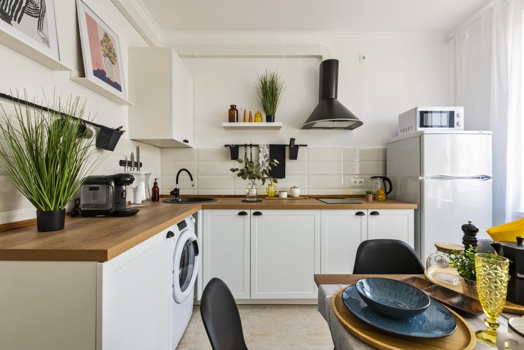 Фотография квартиры Great view 2-rooms Apartament 2 Min Walk to Raykin Plaza