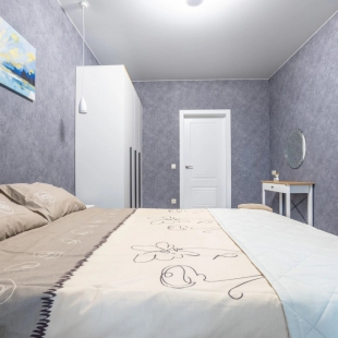 Фотография квартиры Квартира просторная евродвушка с большой кроватью и удобным диваном