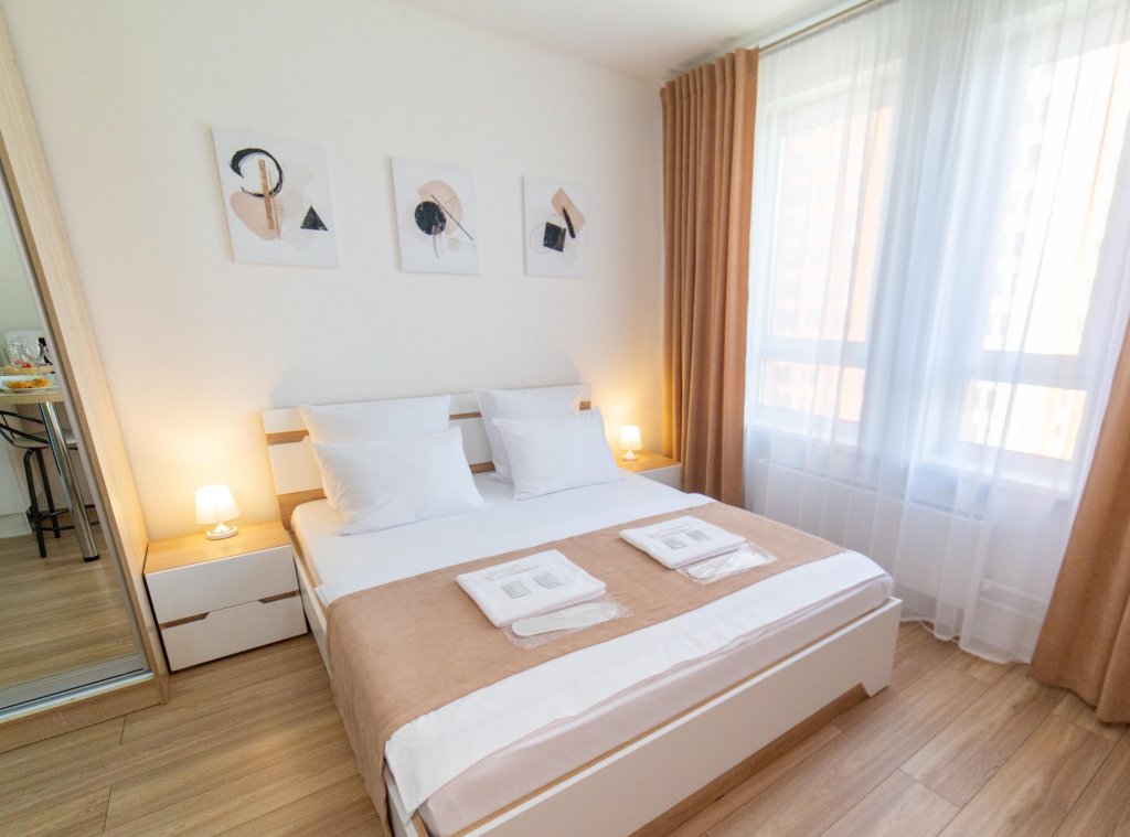 Фотография квартиры Апартаменты Уютная Студия 65 лет Победы 4/9