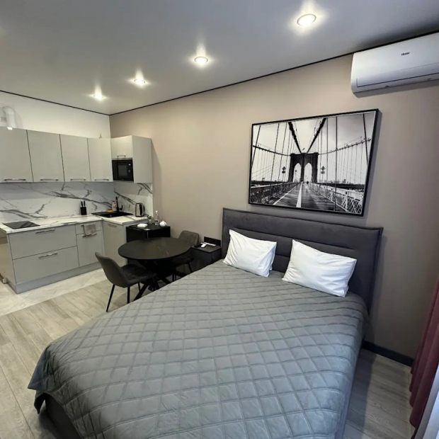 Фотографии квартиры 
            Апартаменты Апарт Smile 9/264