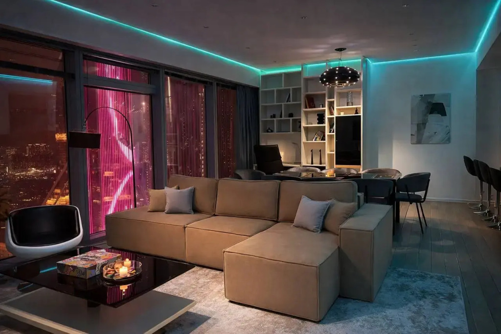 Фотография квартиры Апартаменты Sky City Moscow 51 Этаж с Видом на Башни
