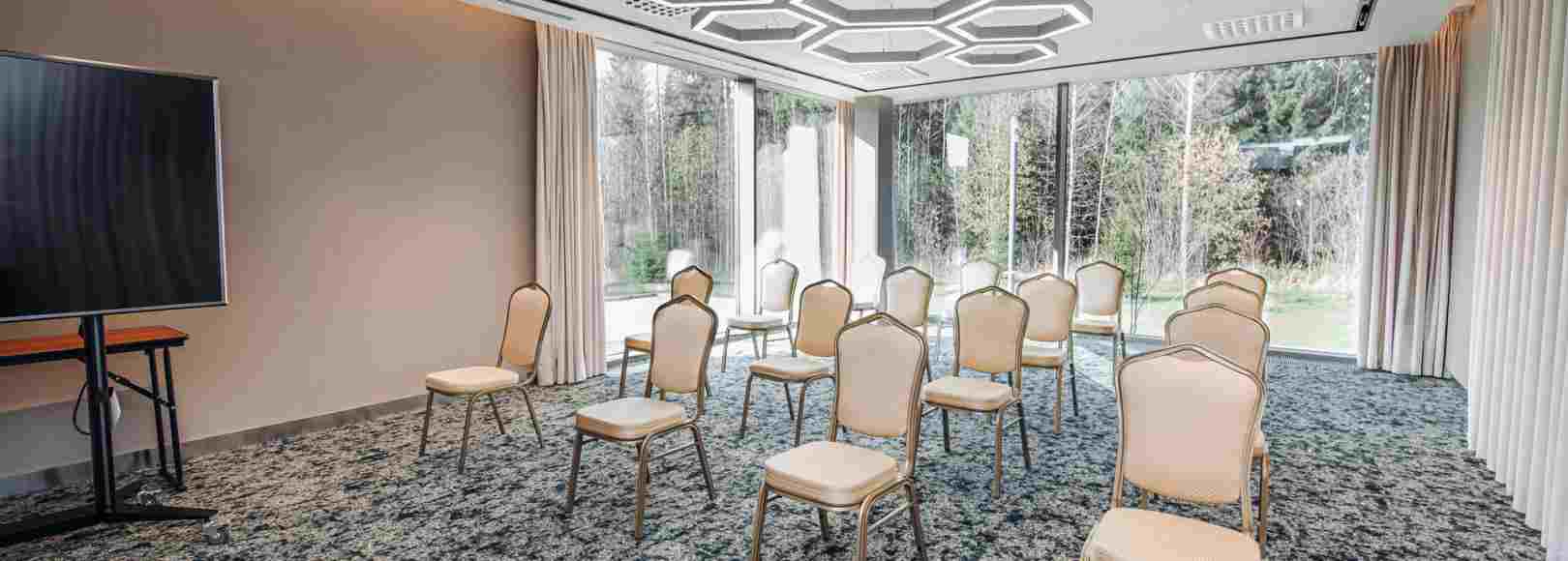 Фотография конференц-зала Переговорная Рябина