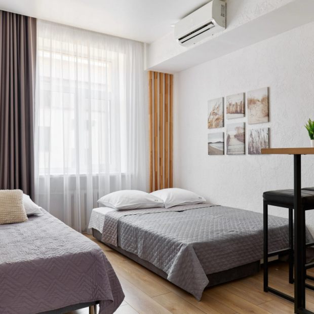 Фотографии квартиры 
            Апартаменты Rush in aparts  в самом сердце Казани Своя мини-кухня wifi  бесконтактное заселение