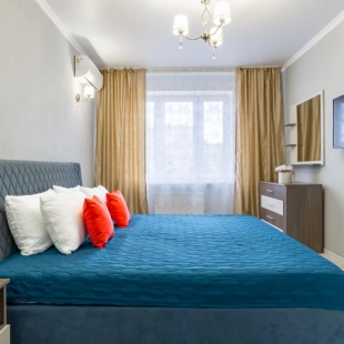 Фотография квартиры Квартира ЖК Губернский | 2х комнатная с диваном на кухне