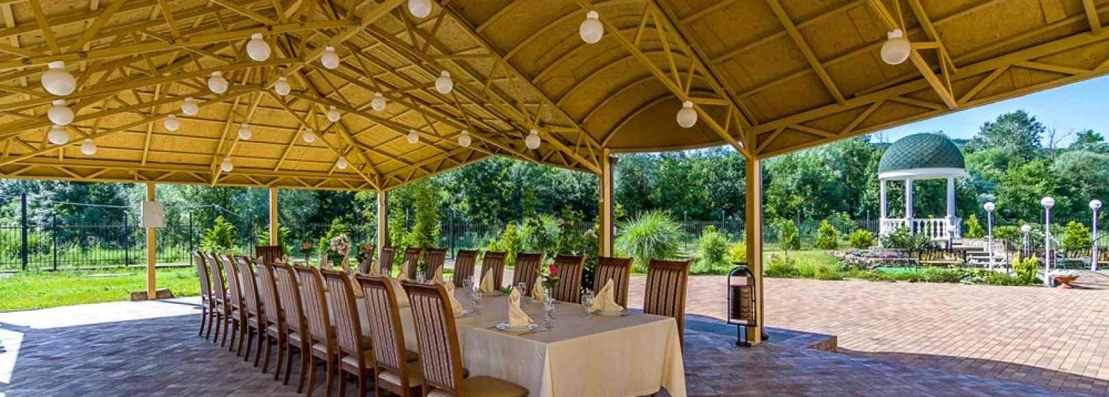 Фотография летней террасы Банкетная беседка