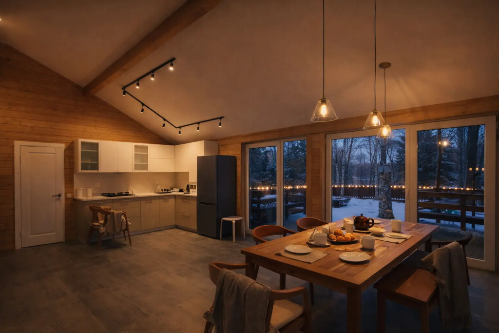 Фотография Коттеджа Частный дом Уютный загородный для отдыха и перезагрузки