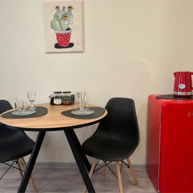 Фотографии квартиры 
            Апартаменты 5 красно-зеленые