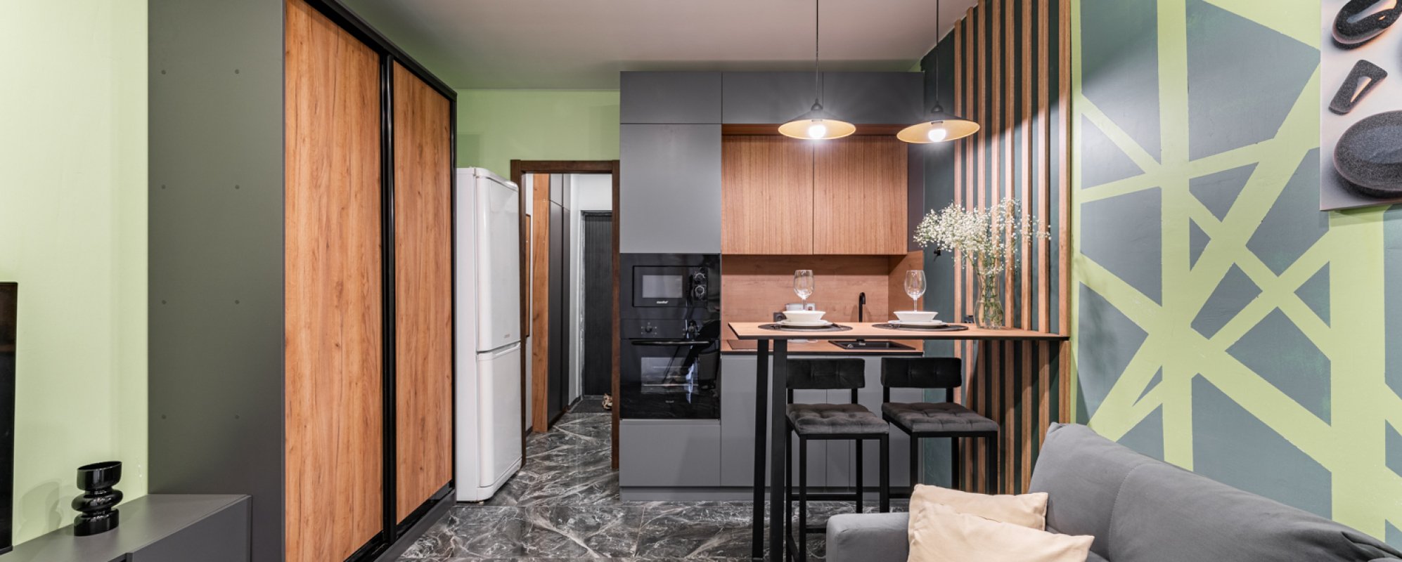 Фотографии квартиры Стильная квартира-студия по доступной цене