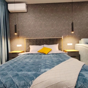 Фотография квартиры Квартира Шикарная однокомнатная квартира бизнес класса в 15 минутах от нового стадиона Арена и реки Волга