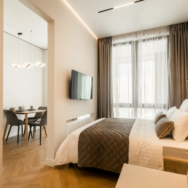 Фотографии квартиры 
            Aura Premium Apart - Центр Казани - Умный дом