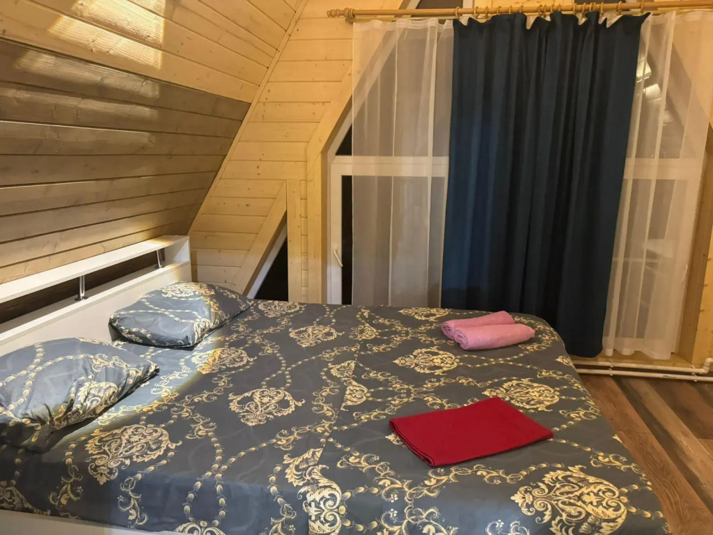 Фотография Коттеджа А-фрейм с 3 спальнями Салтыковские бани-Мир пара