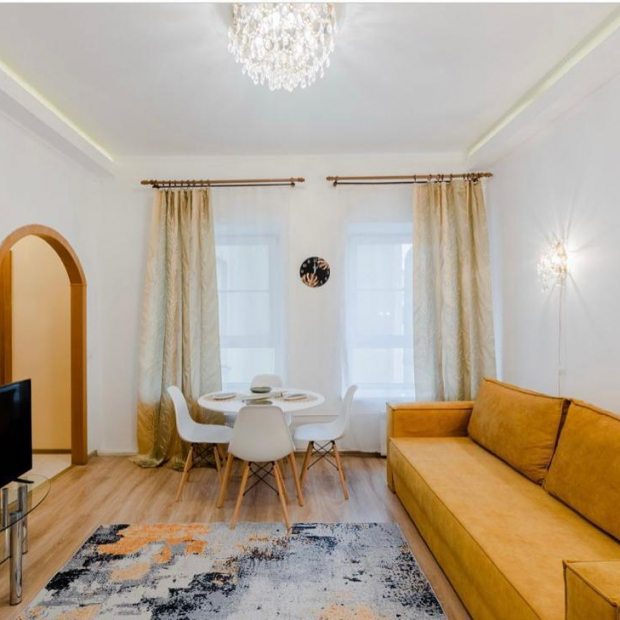 Фотографии квартиры 
            DeRent Aparts (ДеРент Апартс) на набережной канала Грибоедова 79