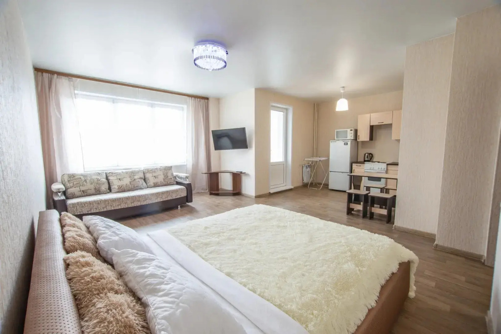 Фотография квартиры Апартаменты Чистый Взгляд на Шахтеров 66-65 рядом с ТРЦ Планета