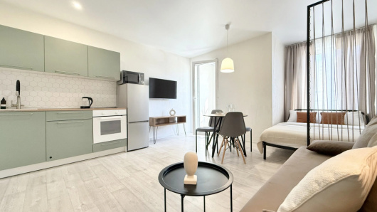 Фотографии квартиры 
            Апартаменты Hugge Place у Аквапарка Объект 56