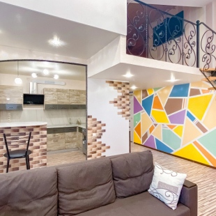 Фотография квартиры Апартаменты Abri Luxe в Адлере с видом на горы в ЖК Коралл