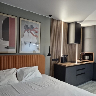 Фотография квартиры Апартаменты Модный апарт у м Бухарестская