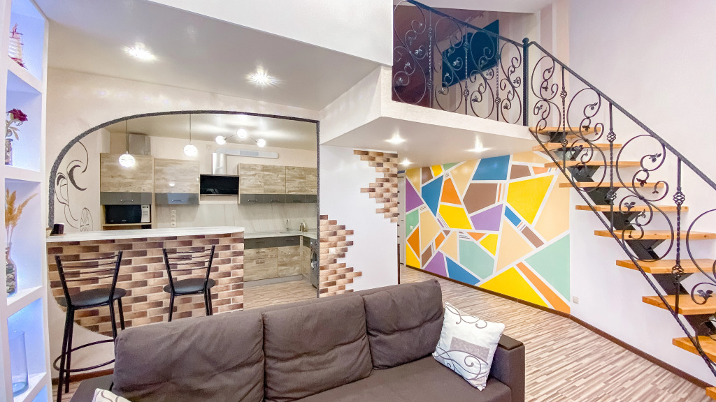 Фотография квартиры Апартаменты Abri Luxe в Адлере с видом на горы в ЖК Коралл