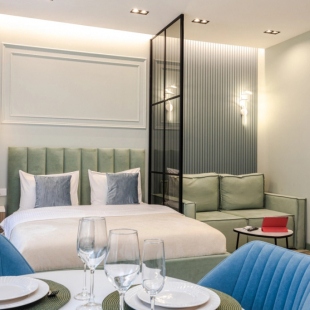 Фотография квартиры Апартаменты «Семейная гавань» в районе ВДНХ «Эстет Апарт»