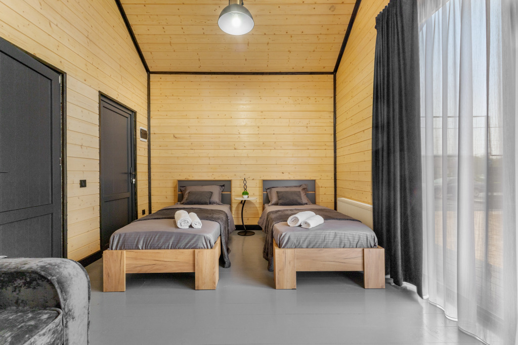 Фотография Коттеджа Частный дом AURA уютный домик с двумя кроватями