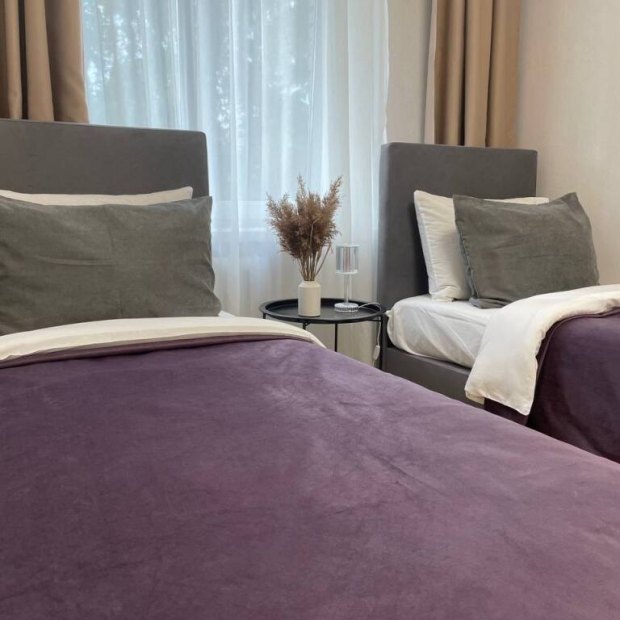 Фотографии квартиры 
            Квартира Двухкомнатная с 3 раздельными спальными местами в Сестрорецке