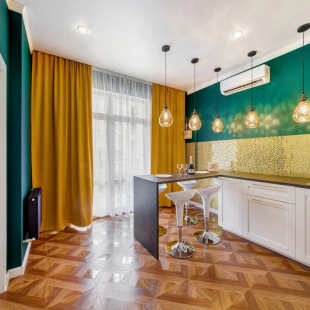 Фотография квартиры Квартира  Двухкомнатная с Видом на Море и Горы ЖК Изумрудный город до 4 человек