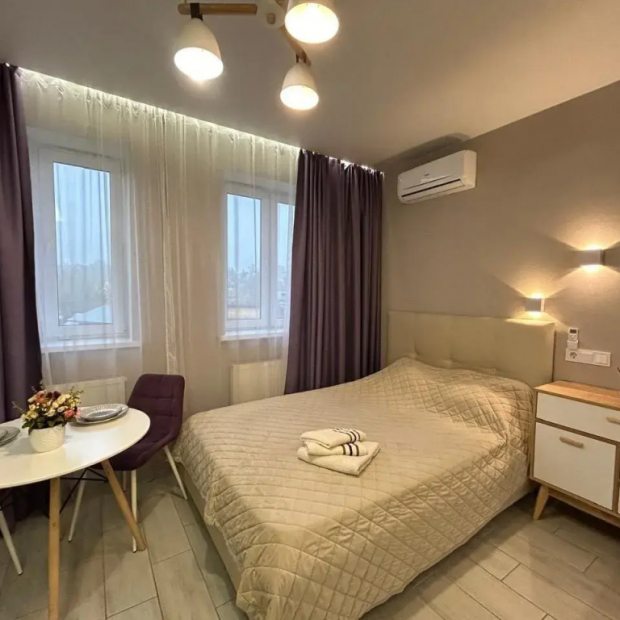 Фотографии квартиры 
            Квартира Студия с видом на Лавру