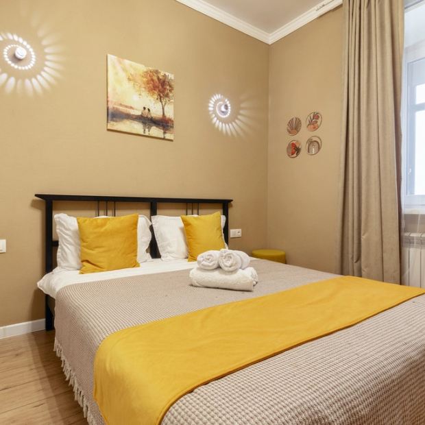 Фотографии квартиры 
            Апартаменты Абрикосовое парфе