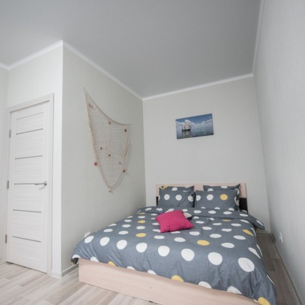 Фотографии квартиры
Апартаменты Smile Apartments в ЖК Пятый Элемент