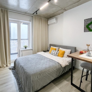 Фотография квартиры Апартаменты Студия Лофт на 24 этаже