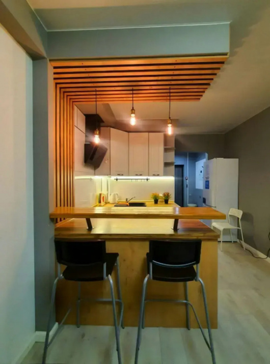 Фотографии квартиры 
            Квартира уютная студия на 203-м микрорайоне