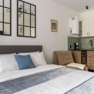 Фотография квартиры Апартаменты зеркальные в доме с бассейном в Сестрорецке