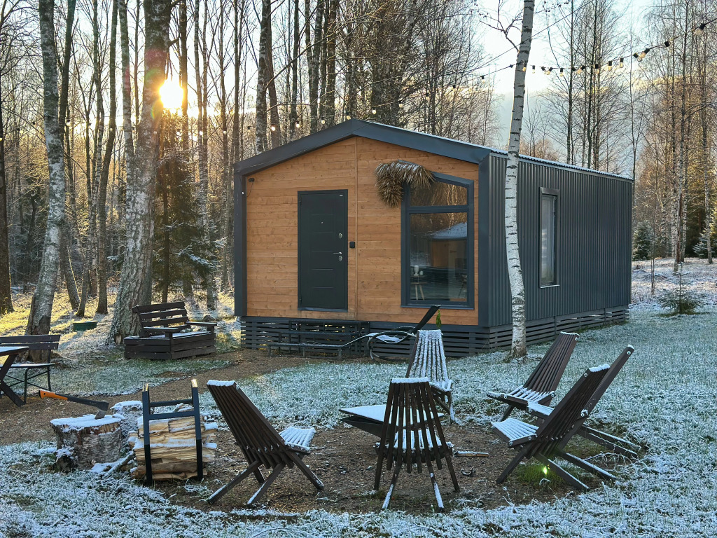 Фотография Коттеджа Частный дом Уютный нa бeрегу лесногo озeра pядом с Переслaвлeм-Зaлecским