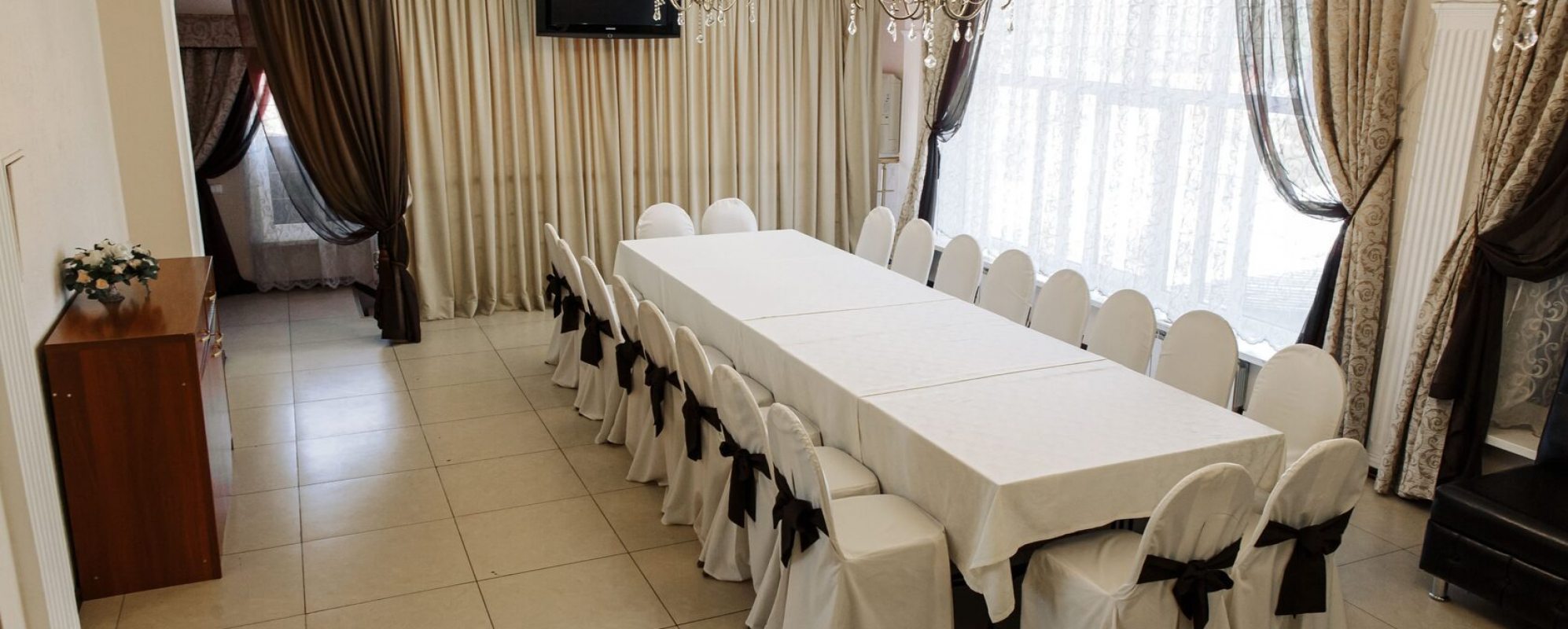 Фотографии банкетного зала Малый банкетный зал до 30 человек