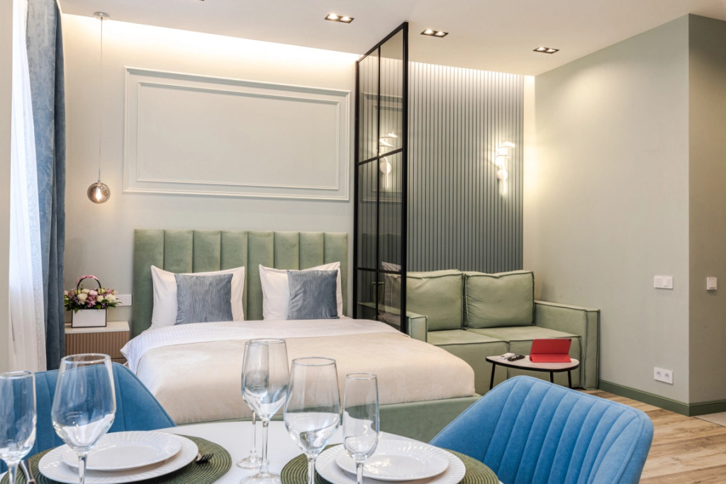 Фотография квартиры Апартаменты «Семейная гавань» в районе ВДНХ «Эстет Апарт»