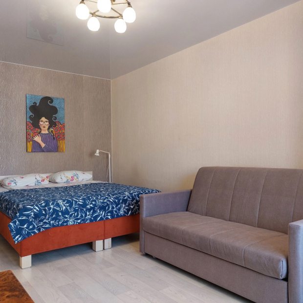 Фотографии квартиры 
            Квартира 1к Olivinn в центре города