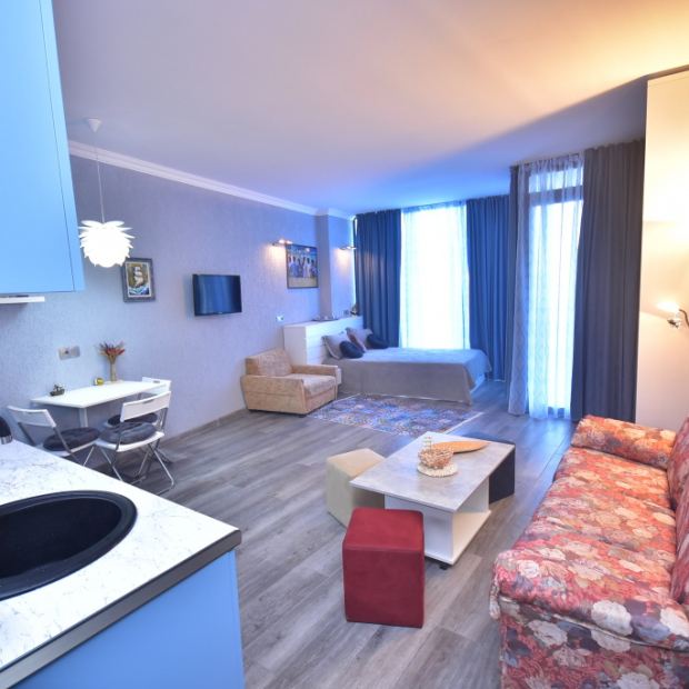 Фотографии квартиры 
            Апартаменты Cozy Apartment in Chakvi, Tropical Garden,  close to Botanical Garden