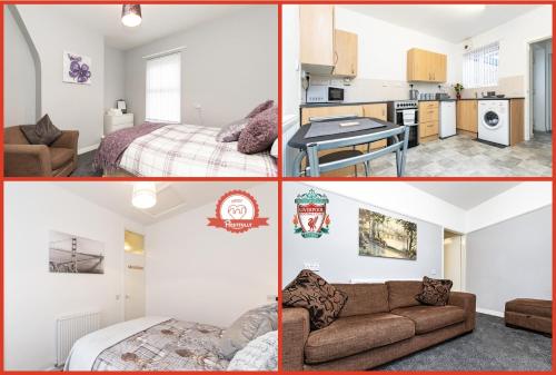 Фотография квартиры ! LFC Guest House 2 - 3 min WALK to Anfield - FREE parking - Netflix !