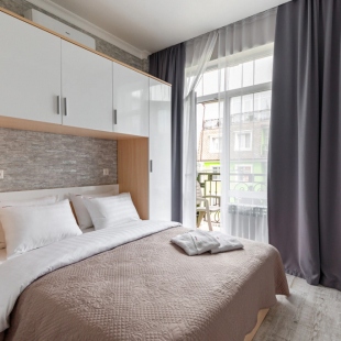 Фотография квартиры Апартаменты Red Apartments Арт Лайт Веспуччи