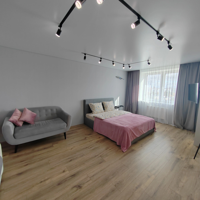 Фотография квартиры Апартаменты Студия KliMari с видом на крыши Витебска