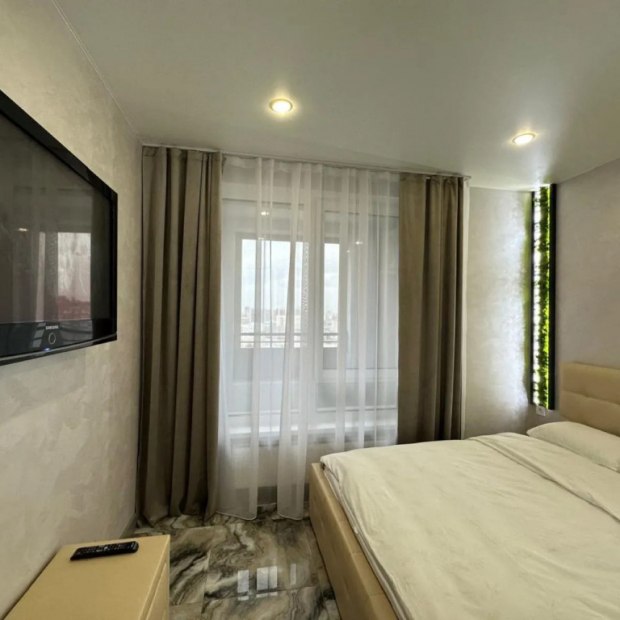 Фотографии квартиры 
            Апартаменты Сутки Уфа на Энтузиастов 7-406