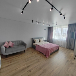 Фотография квартиры Апартаменты Студия KliMari с видом на крыши Витебска