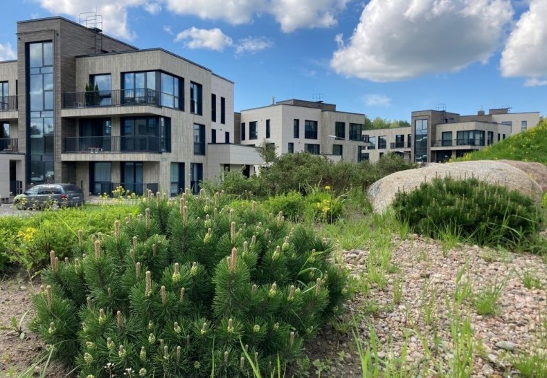 Фотография квартиры Апартаменты Охта Парк KraSKI