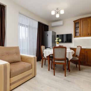 Фотография квартиры Апартаменты GeoApart Цветочная 30 3