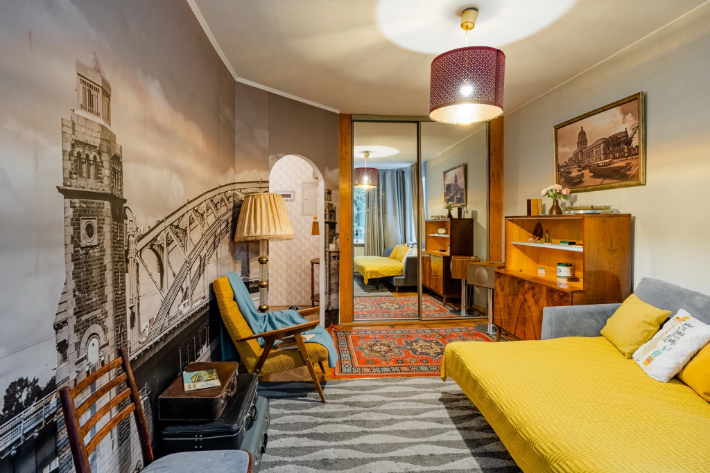 Фотография квартиры Апартаменты Интеллигентная однушка в доме Академика у метро