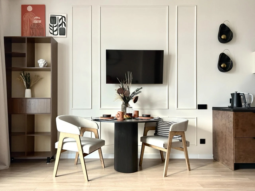 Фотография квартиры Квартира Стильная видовая студия в центре