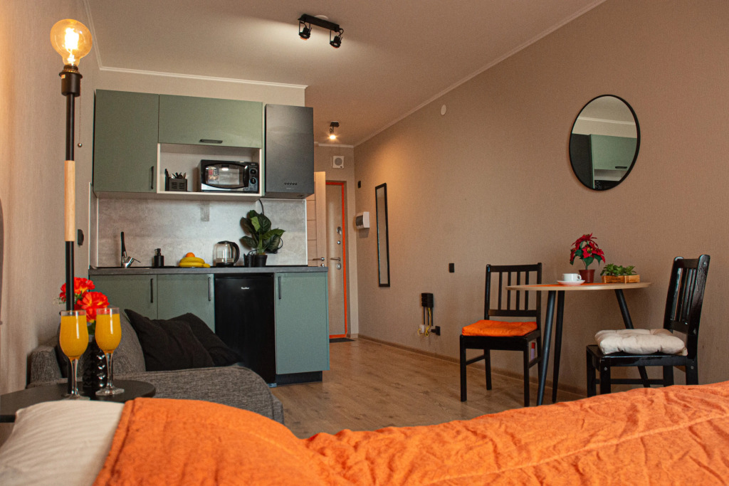 Фотография квартиры Апартаменты Четырехместные с кухней